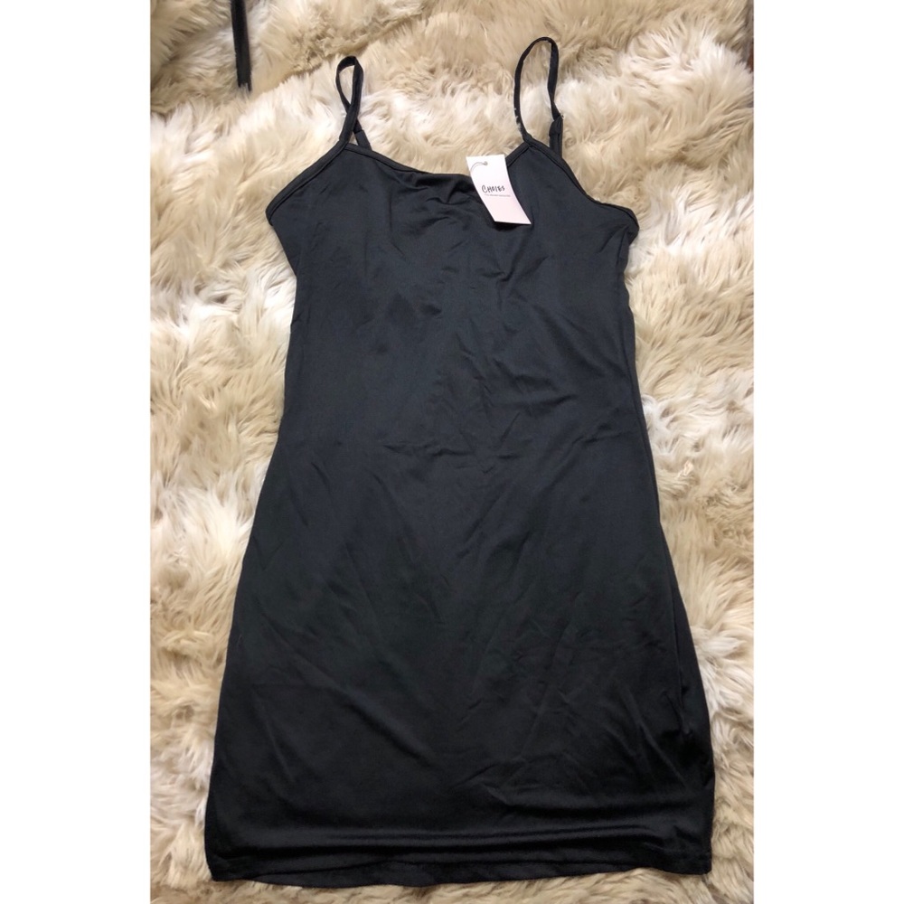 Black spaghetti strap dress NEW W TAGS